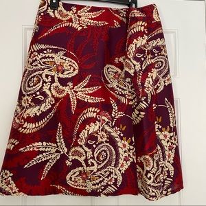 Talbots wrap around skirt